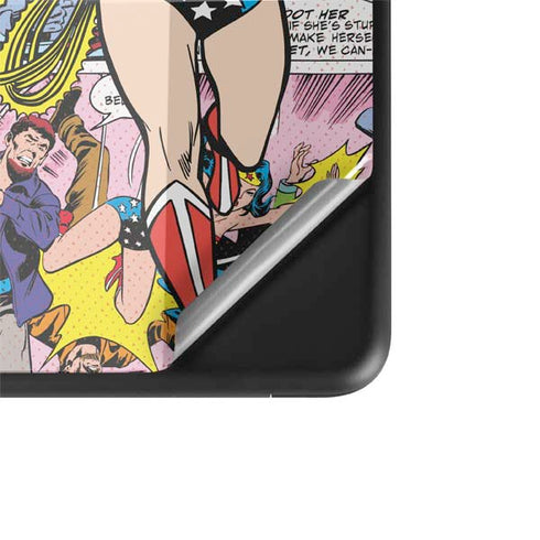 DC Comics Wonder Woman Comic Blast Google Pixelbook Go Skin
